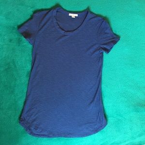James Perse Blue Crew-neck t-shirt tshirt